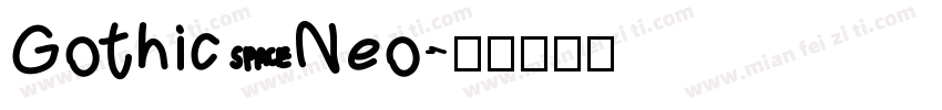 Gothic Neo字体转换